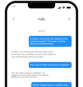 Communication that keeps moving